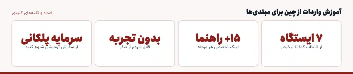 پنج سند ضروری برای ترخیص کالای وارداتی از چین: پیشفاکتور، اینویس تجاری، پکینگلیست، بارنامه و رسید پرداخت